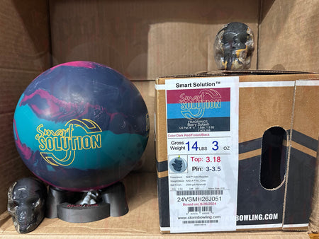 Storm Smart Solution 14 lbs - Bowlers Asylum - World Elite Bowling - SRGBBFS - Storm Bowling - Roto Grip Bowling - 900 Global Bowling - Motiv Bowling - Track Bowling - Brunswick Bowling - Radical Bowling - Ebonite Bowling - DV8 Bowling - Columbia 300 Bowling - Hammer Bowling