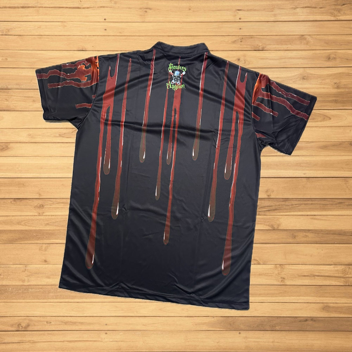 Bowlers Asylum Blood Sash Zip Jersey - Bowlers Asylum - World Elite Bowling - SRGBBFS - Storm Bowling - Roto Grip Bowling - 900 Global Bowling - Motiv Bowling - Track Bowling - Brunswick Bowling - Radical Bowling - Ebonite Bowling - DV8 Bowling - Columbia 300 Bowling - Hammer Bowling