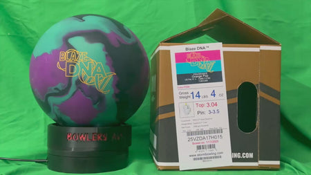 Storm Blaze DNA 14 lbs - Bowlers Asylum - World Elite Bowling - SRGBBFS - Storm Bowling - Roto Grip Bowling - 900 Global Bowling - Motiv Bowling - Track Bowling - Brunswick Bowling - Radical Bowling - Ebonite Bowling - DV8 Bowling - Columbia 300 Bowling - Hammer Bowling