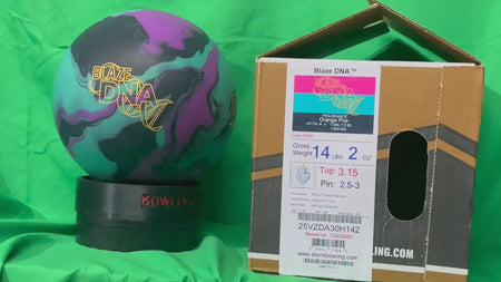 Storm Blaze DNA 14 lbs - Bowlers Asylum - World Elite Bowling - SRGBBFS - Storm Bowling - Roto Grip Bowling - 900 Global Bowling - Motiv Bowling - Track Bowling - Brunswick Bowling - Radical Bowling - Ebonite Bowling - DV8 Bowling - Columbia 300 Bowling - Hammer Bowling