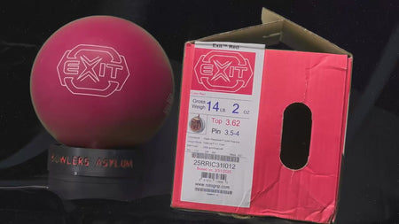 Roto Grip Exit Red 14 lbs - Bowlers Asylum - World Elite Bowling - SRGBBFS - Storm Bowling - Roto Grip Bowling - 900 Global Bowling - Motiv Bowling - Track Bowling - Brunswick Bowling - Radical Bowling - Ebonite Bowling - DV8 Bowling - Columbia 300 Bowling - Hammer Bowling