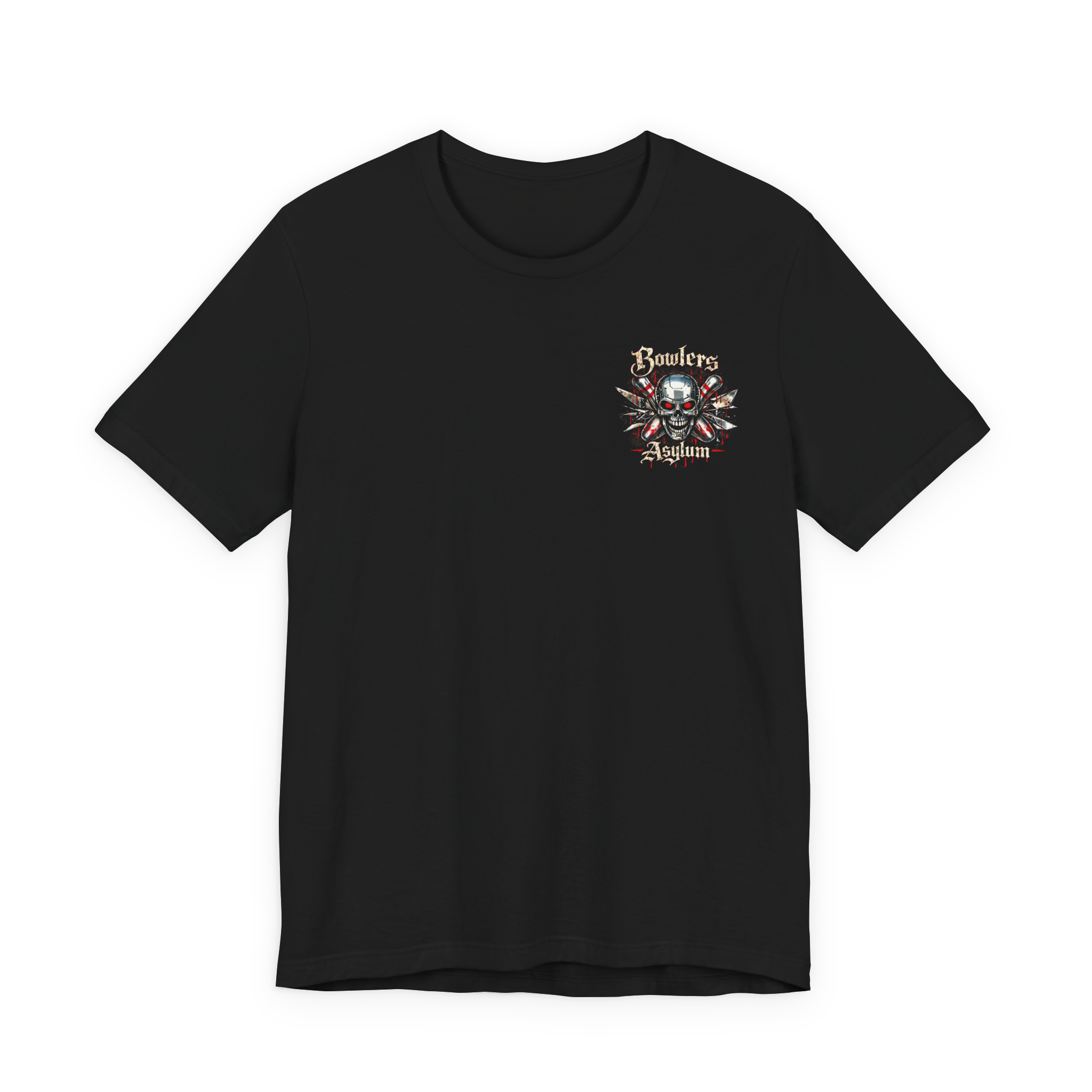 Welcome to the Asylum T-Shirt - Bowlers Asylum - World Elite Bowling - SRGBBFS - Storm Bowling - Roto Grip Bowling - 900 Global Bowling - Motiv Bowling - Track Bowling - Brunswick Bowling - Radical Bowling - Ebonite Bowling - DV8 Bowling - Columbia 300 Bowling - Hammer Bowling