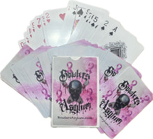 Load image into Gallery viewer, Asylum Playing Cards (2 Styles Available) - Bowlers Asylum - World Elite Bowling - SRGBBFS - Storm Bowling - Roto Grip Bowling - 900 Global Bowling - Motiv Bowling - Track Bowling - Brunswick Bowling - Radical Bowling - Ebonite Bowling - DV8 Bowling - Columbia 300 Bowling - Hammer Bowling
