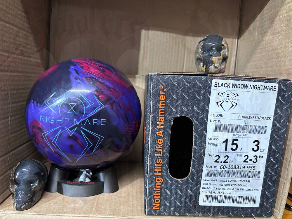 Amazon.com : Hammer Black Widow 3.0 Bowling Ball 12lbs