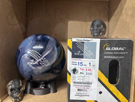 900 Global HB Renew 15 lbs - Bowlers Asylum - World Elite Bowling - SRGBBFS - Storm Bowling - Roto Grip Bowling - 900 Global Bowling - Motiv Bowling - Track Bowling - Brunswick Bowling - Radical Bowling - Ebonite Bowling - DV8 Bowling - Columbia 300 Bowling - Hammer Bowling