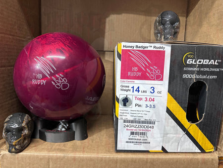 900 Global HB Ruddy 14 lbs - Bowlers Asylum - World Elite Bowling - SRGBBFS - Storm Bowling - Roto Grip Bowling - 900 Global Bowling - Motiv Bowling - Track Bowling - Brunswick Bowling - Radical Bowling - Ebonite Bowling - DV8 Bowling - Columbia 300 Bowling - Hammer Bowling