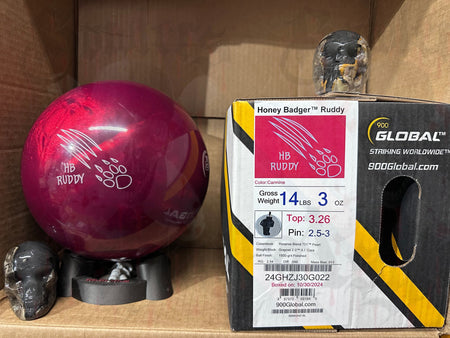 900 Global HB Ruddy 14 lbs - Bowlers Asylum - World Elite Bowling - SRGBBFS - Storm Bowling - Roto Grip Bowling - 900 Global Bowling - Motiv Bowling - Track Bowling - Brunswick Bowling - Radical Bowling - Ebonite Bowling - DV8 Bowling - Columbia 300 Bowling - Hammer Bowling