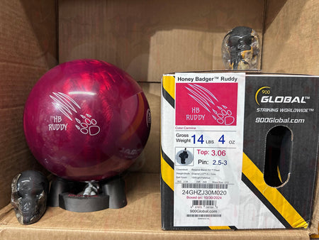 900 Global HB Ruddy 14 lbs - Bowlers Asylum - World Elite Bowling - SRGBBFS - Storm Bowling - Roto Grip Bowling - 900 Global Bowling - Motiv Bowling - Track Bowling - Brunswick Bowling - Radical Bowling - Ebonite Bowling - DV8 Bowling - Columbia 300 Bowling - Hammer Bowling