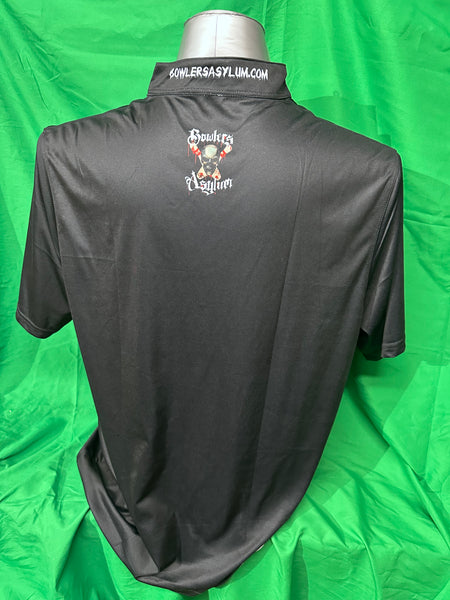 Bowlers Asylum Black Sash Zip Jersey - Bowlers Asylum - World Elite Bowling - SRGBBFS - Storm Bowling - Roto Grip Bowling - 900 Global Bowling - Motiv Bowling - Track Bowling - Brunswick Bowling - Radical Bowling - Ebonite Bowling - DV8 Bowling - Columbia 300 Bowling - Hammer Bowling