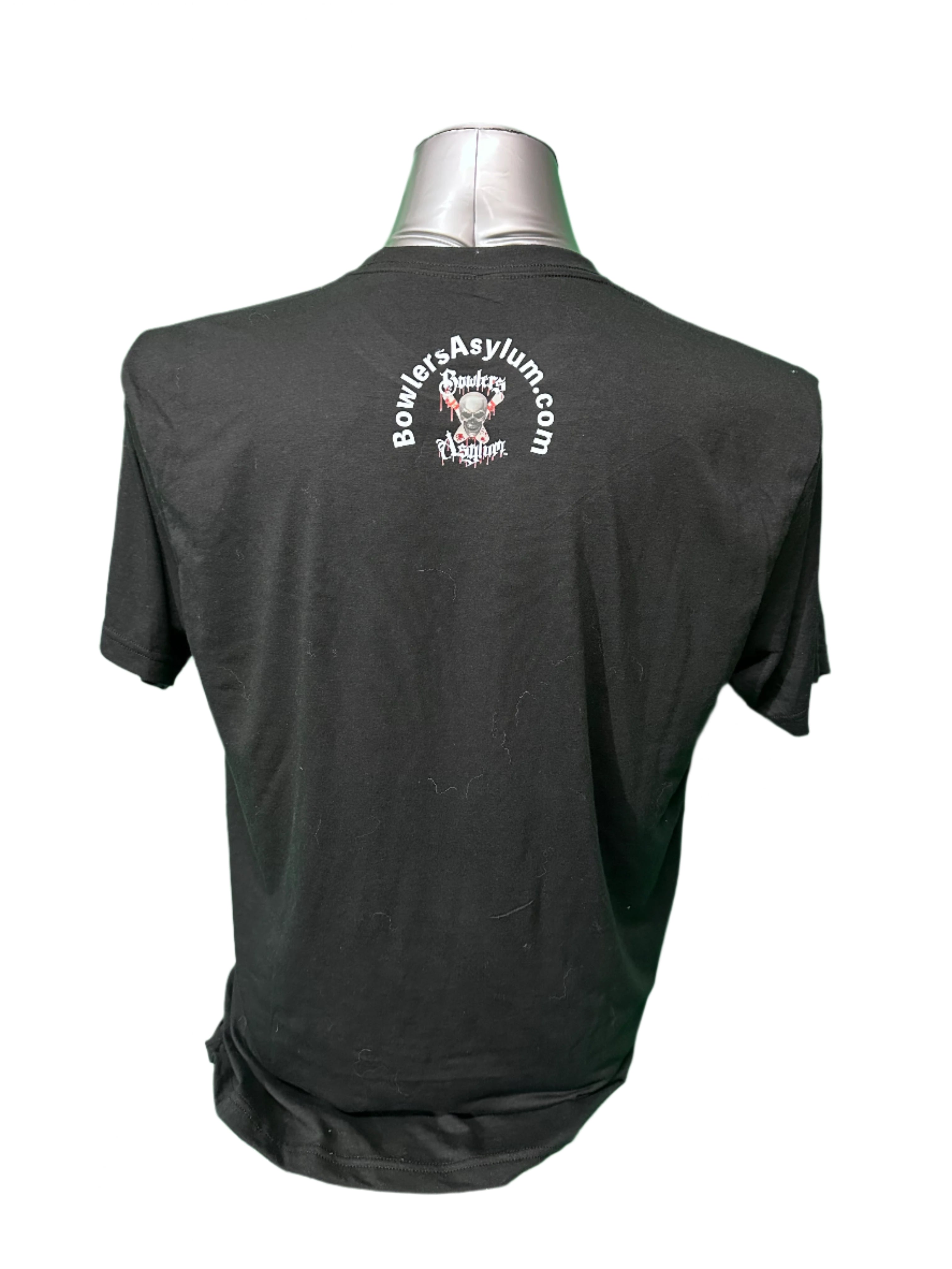 Don't Think, Just Bowl T-Shirt 2 - Bowlers Asylum - World Elite Bowling - SRGBBFS - Storm Bowling - Roto Grip Bowling - 900 Global Bowling - Motiv Bowling - Track Bowling - Brunswick Bowling - Radical Bowling - Ebonite Bowling - DV8 Bowling - Columbia 300 Bowling - Hammer Bowling
