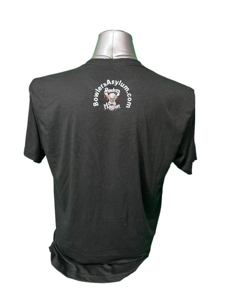 Don't Think, Just Bowl T-Shirt 2 - Bowlers Asylum - World Elite Bowling - SRGBBFS - Storm Bowling - Roto Grip Bowling - 900 Global Bowling - Motiv Bowling - Track Bowling - Brunswick Bowling - Radical Bowling - Ebonite Bowling - DV8 Bowling - Columbia 300 Bowling - Hammer Bowling