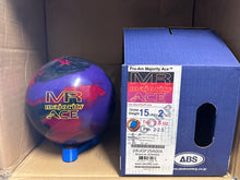 Load image into Gallery viewer, ABS PRO-AM MR Majority Ace 15 lbs  X-Comp - Bowlers Asylum - World Elite Bowling - SRGBBFS - Storm Bowling - Roto Grip Bowling - 900 Global Bowling - Motiv Bowling - Track Bowling - Brunswick Bowling - Radical Bowling - Ebonite Bowling - DV8 Bowling - Columbia 300 Bowling - Hammer Bowling
