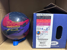 Load image into Gallery viewer, ABS PRO-AM MR Majority Ace 14 lbs  X-Comp - Bowlers Asylum - World Elite Bowling - SRGBBFS - Storm Bowling - Roto Grip Bowling - 900 Global Bowling - Motiv Bowling - Track Bowling - Brunswick Bowling - Radical Bowling - Ebonite Bowling - DV8 Bowling - Columbia 300 Bowling - Hammer Bowling
