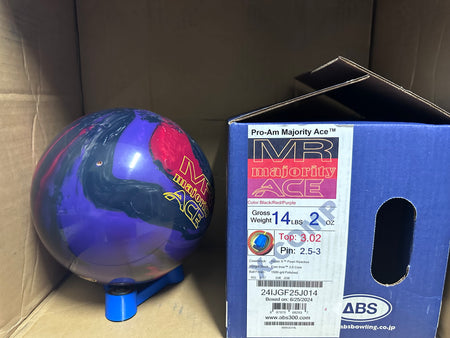 ABS PRO-AM MR Majority Ace 14 lbs  X-Comp - Bowlers Asylum - World Elite Bowling - SRGBBFS - Storm Bowling - Roto Grip Bowling - 900 Global Bowling - Motiv Bowling - Track Bowling - Brunswick Bowling - Radical Bowling - Ebonite Bowling - DV8 Bowling - Columbia 300 Bowling - Hammer Bowling