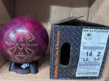 Load image into Gallery viewer, Hammer Black Widow 3.0 Platinum Red 14 Lbs - Bowlers Asylum - World Elite Bowling - SRGBBFS - Storm Bowling - Roto Grip Bowling - 900 Global Bowling - Motiv Bowling - Track Bowling - Brunswick Bowling - Radical Bowling - Ebonite Bowling - DV8 Bowling - Columbia 300 Bowling - Hammer Bowling
