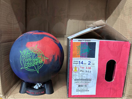 Roto Grip RST Crash 14 lbs - Bowlers Asylum - World Elite Bowling - SRGBBFS - Storm Bowling - Roto Grip Bowling - 900 Global Bowling - Motiv Bowling - Track Bowling - Brunswick Bowling - Radical Bowling - Ebonite Bowling - DV8 Bowling - Columbia 300 Bowling - Hammer Bowling