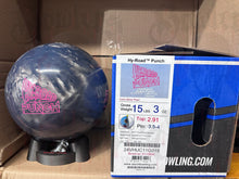 Load image into Gallery viewer, Storm Hy-Road Punch 15 lbs - Bowlers Asylum - World Elite Bowling - SRGBBFS - Storm Bowling - Roto Grip Bowling - 900 Global Bowling - Motiv Bowling - Track Bowling - Brunswick Bowling - Radical Bowling - Ebonite Bowling - DV8 Bowling - Columbia 300 Bowling - Hammer Bowling
