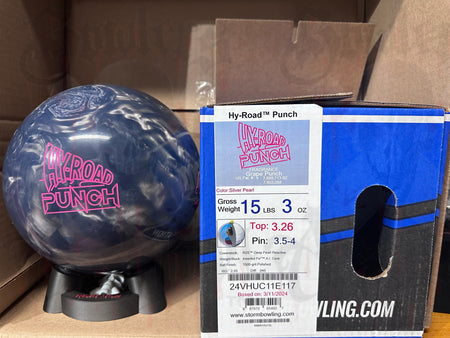 Storm Hy-Road Punch 15 lbs - Bowlers Asylum - World Elite Bowling - SRGBBFS - Storm Bowling - Roto Grip Bowling - 900 Global Bowling - Motiv Bowling - Track Bowling - Brunswick Bowling - Radical Bowling - Ebonite Bowling - DV8 Bowling - Columbia 300 Bowling - Hammer Bowling