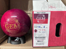 Load image into Gallery viewer, Roto Grip Gem Garnet 14 lbs - Bowlers Asylum - World Elite Bowling - SRGBBFS - Storm Bowling - Roto Grip Bowling - 900 Global Bowling - Motiv Bowling - Track Bowling - Brunswick Bowling - Radical Bowling - Ebonite Bowling - DV8 Bowling - Columbia 300 Bowling - Hammer Bowling
