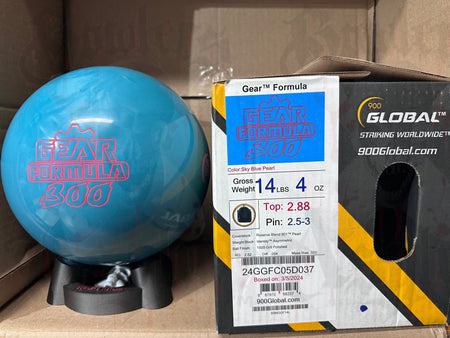 900 Global Gear 300 Formula 14 lbs - Bowlers Asylum - World Elite Bowling - SRGBBFS - Storm Bowling - Roto Grip Bowling - 900 Global Bowling - Motiv Bowling - Track Bowling - Brunswick Bowling - Radical Bowling - Ebonite Bowling - DV8 Bowling - Columbia 300 Bowling - Hammer Bowling