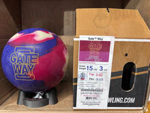 Load image into Gallery viewer, Storm Gate Way 15 lbs - Bowlers Asylum - World Elite Bowling - SRGBBFS - Storm Bowling - Roto Grip Bowling - 900 Global Bowling - Motiv Bowling - Track Bowling - Brunswick Bowling - Radical Bowling - Ebonite Bowling - DV8 Bowling - Columbia 300 Bowling - Hammer Bowling
