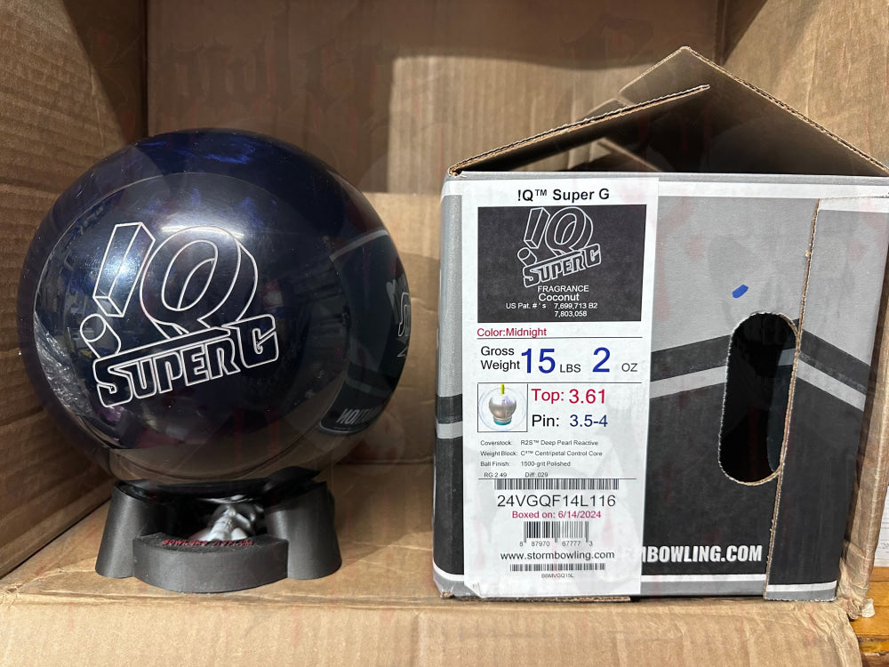 15 LB Storm IQ Tour Pearl Bowling outlet Ball