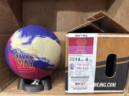 Storm Gate Way 14 lbs - Bowlers Asylum - World Elite Bowling - SRGBBFS - Storm Bowling - Roto Grip Bowling - 900 Global Bowling - Motiv Bowling - Track Bowling - Brunswick Bowling - Radical Bowling - Ebonite Bowling - DV8 Bowling - Columbia 300 Bowling - Hammer Bowling