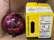 Load image into Gallery viewer, Track Paragon Weapon 15 lbs - Bowlers Asylum - World Elite Bowling - SRGBBFS - Storm Bowling - Roto Grip Bowling - 900 Global Bowling - Motiv Bowling - Track Bowling - Brunswick Bowling - Radical Bowling - Ebonite Bowling - DV8 Bowling - Columbia 300 Bowling - Hammer Bowling
