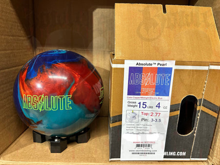 Storm Absolute Pearl 15 lbs - Bowlers Asylum - World Elite Bowling - SRGBBFS - Storm Bowling - Roto Grip Bowling - 900 Global Bowling - Motiv Bowling - Track Bowling - Brunswick Bowling - Radical Bowling - Ebonite Bowling - DV8 Bowling - Columbia 300 Bowling - Hammer Bowling