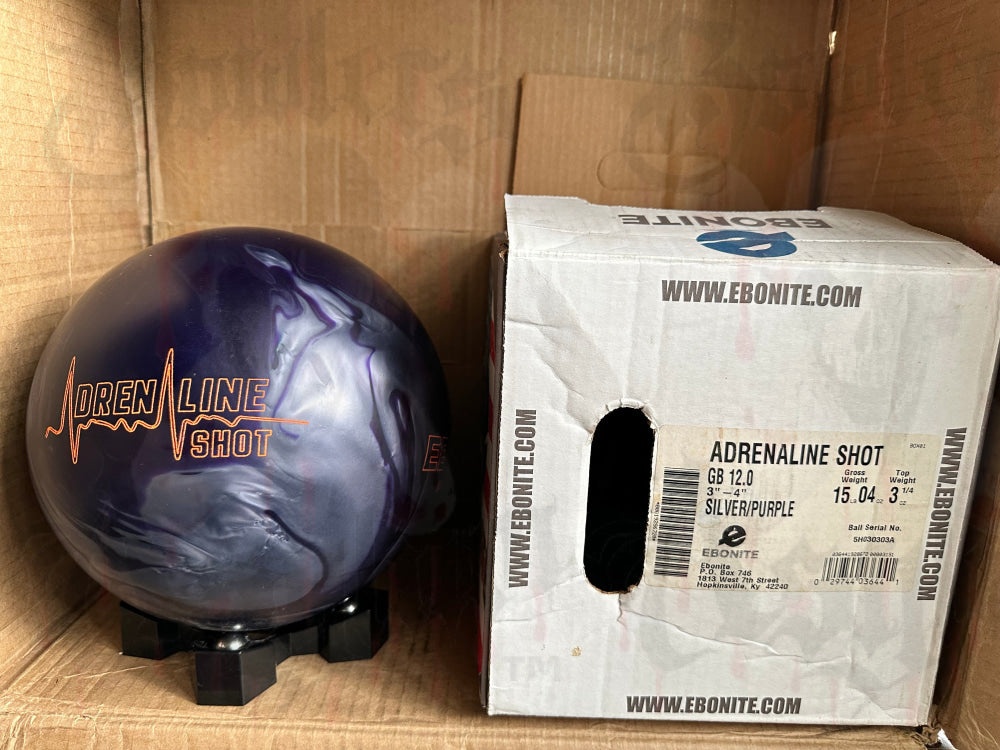 Ebonite Adrenaline Shot 15 lbs - Bowlers Asylum - World Elite Bowling - SRGBBFS