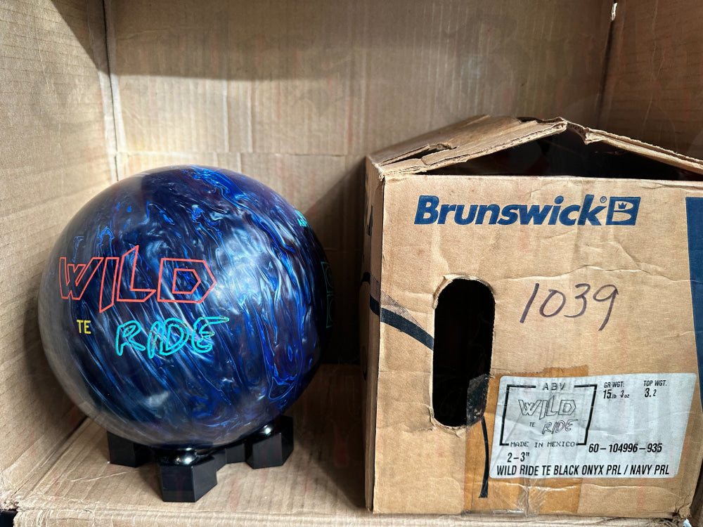 Brunswick Wild Ride TE 15 lbs - Bowlers Asylum - World Elite Bowling - SRGBBFS