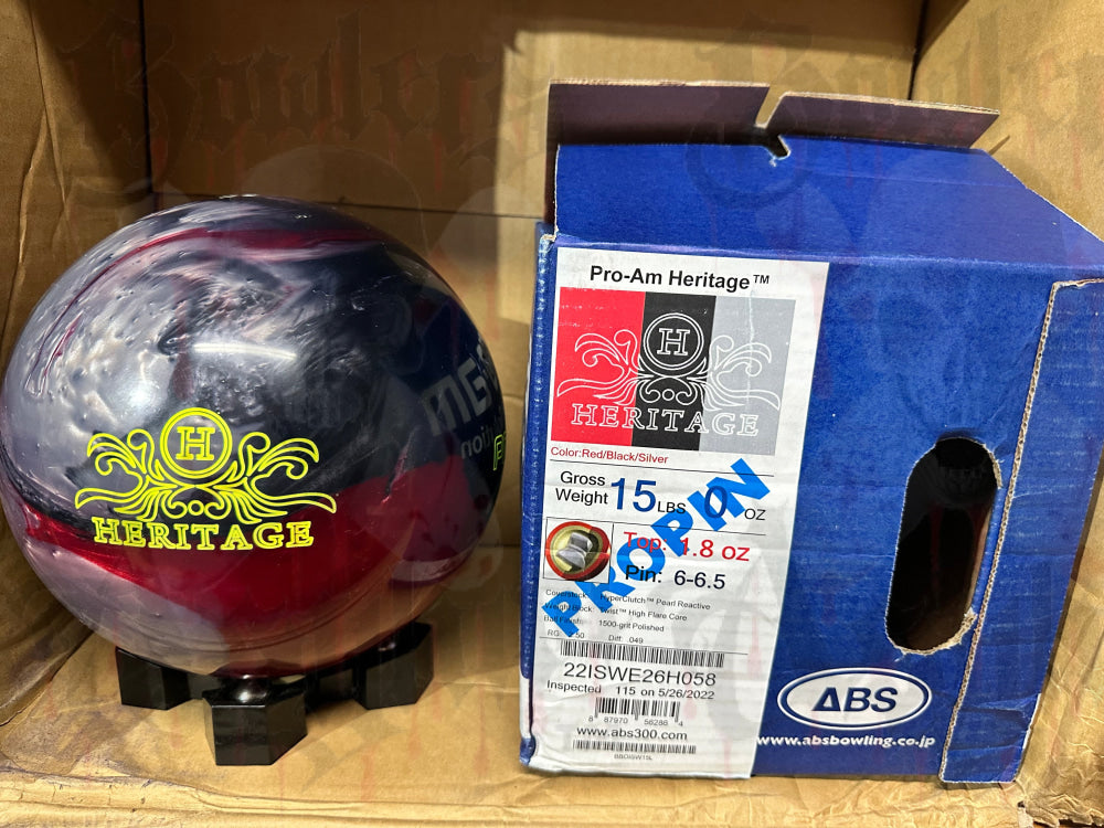 ABS PRO-AM Heritage Pro-Pin - Bowlers Asylum - World Elite Bowling - SRGBBFS - Storm Bowling - Roto Grip Bowling - 900 Global Bowling - Motiv Bowling - Track Bowling - Brunswick Bowling - Radical Bowling - Ebonite Bowling - DV8 Bowling - Columbia 300 Bowling - Hammer Bowling