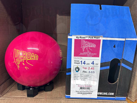 Storm Hy-Road Pink Pearl 14 lbs - Bowlers Asylum - World Elite Bowling - SRGBBFS - Storm Bowling - Roto Grip Bowling - 900 Global Bowling - Motiv Bowling - Track Bowling - Brunswick Bowling - Radical Bowling - Ebonite Bowling - DV8 Bowling - Columbia 300 Bowling - Hammer Bowling