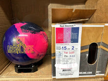 Load image into Gallery viewer, Storm Real Absolute 15 lbs - Bowlers Asylum - World Elite Bowling - SRGBBFS - Storm Bowling - Roto Grip Bowling - 900 Global Bowling - Motiv Bowling - Track Bowling - Brunswick Bowling - Radical Bowling - Ebonite Bowling - DV8 Bowling - Columbia 300 Bowling - Hammer Bowling
