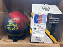 Load image into Gallery viewer, 900 Global Zen Mode 14 lbs - Bowlers Asylum - World Elite Bowling - SRGBBFS - Storm Bowling - Roto Grip Bowling - 900 Global Bowling - Motiv Bowling - Track Bowling - Brunswick Bowling - Radical Bowling - Ebonite Bowling - DV8 Bowling - Columbia 300 Bowling - Hammer Bowling
