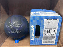 Load image into Gallery viewer, Brunswick LT-48 Pro Purple 15 lbs - Bowlers Asylum - World Elite Bowling - SRGBBFS - Storm Bowling - Roto Grip Bowling - 900 Global Bowling - Motiv Bowling - Track Bowling - Brunswick Bowling - Radical Bowling - Ebonite Bowling - DV8 Bowling - Columbia 300 Bowling - Hammer Bowling
