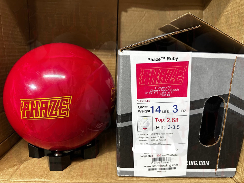 Storm Phaze Ruby 14 lbs - Bowlers Asylum - SRGBBFS