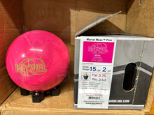 Load image into Gallery viewer, Storm Marvel Maxx Pink 15 lbs - Bowlers Asylum - World Elite Bowling - SRGBBFS - Storm Bowling - Roto Grip Bowling - 900 Global Bowling - Motiv Bowling - Track Bowling - Brunswick Bowling - Radical Bowling - Ebonite Bowling - DV8 Bowling - Columbia 300 Bowling - Hammer Bowling
