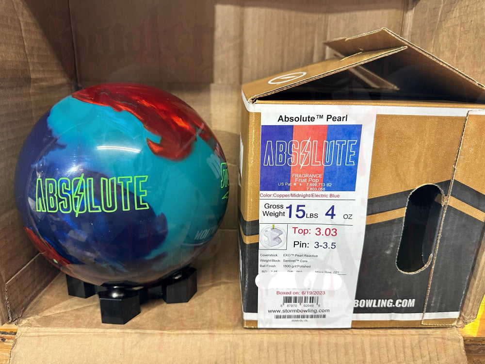 Storm Absolute Pearl 15 lbs – Bowlers Asylum