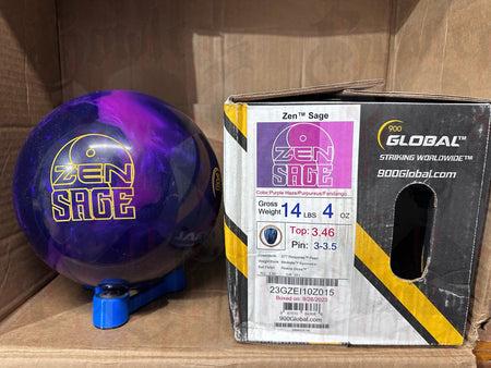 900 Global Zen Sage 14 lbs - Bowlers Asylum - World Elite Bowling - SRGBBFS - Storm Bowling - Roto Grip Bowling - 900 Global Bowling - Motiv Bowling - Track Bowling - Brunswick Bowling - Radical Bowling - Ebonite Bowling - DV8 Bowling - Columbia 300 Bowling - Hammer Bowling
