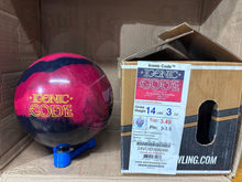 Load image into Gallery viewer, Storm Iconic Code 14 lbs - Bowlers Asylum - World Elite Bowling - SRGBBFS - Storm Bowling - Roto Grip Bowling - 900 Global Bowling - Motiv Bowling - Track Bowling - Brunswick Bowling - Radical Bowling - Ebonite Bowling - DV8 Bowling - Columbia 300 Bowling - Hammer Bowling
