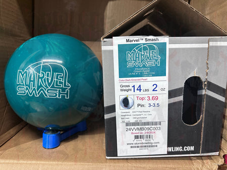 Storm Marvel Smash 14 lbs - Bowlers Asylum - World Elite Bowling - SRGBBFS - Storm Bowling - Roto Grip Bowling - 900 Global Bowling - Motiv Bowling - Track Bowling - Brunswick Bowling - Radical Bowling - Ebonite Bowling - DV8 Bowling - Columbia 300 Bowling - Hammer Bowling