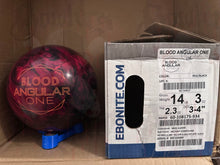 Load image into Gallery viewer, Ebonite Blood Angular One 14 lbs - Bowlers Asylum - World Elite Bowling - SRGBBFS - Storm Bowling - Roto Grip Bowling - 900 Global Bowling - Motiv Bowling - Track Bowling - Brunswick Bowling - Radical Bowling - Ebonite Bowling - DV8 Bowling - Columbia 300 Bowling - Hammer Bowling
