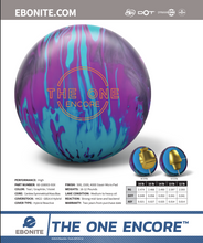 Load image into Gallery viewer, Ebonite The One Encore - Bowlers Asylum - SRGBBFS
