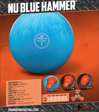 Load image into Gallery viewer, Hammer NU Blue - Bowlers Asylum - SRGBBFS
