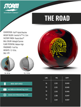 Load image into Gallery viewer, Storm The Road - Bowlers Asylum - World Elite Bowling - SRGBBFS - Storm Bowling - Roto Grip Bowling - 900 Global Bowling - Motiv Bowling - Track Bowling - Brunswick Bowling - Radical Bowling - Ebonite Bowling - DV8 Bowling - Columbia 300 Bowling - Hammer Bowling
