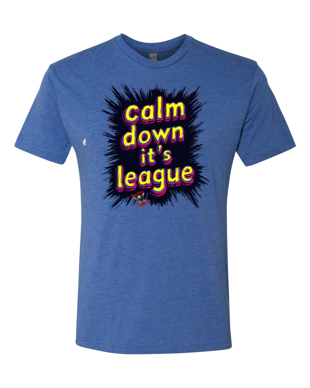 Calm Down It's League T-Shirt - Bowlers Asylum - World Elite Bowling - SRGBBFS - Storm Bowling - Roto Grip Bowling - 900 Global Bowling - Motiv Bowling - Track Bowling - Brunswick Bowling - Radical Bowling - Ebonite Bowling - DV8 Bowling - Columbia 300 Bowling - Hammer Bowling
