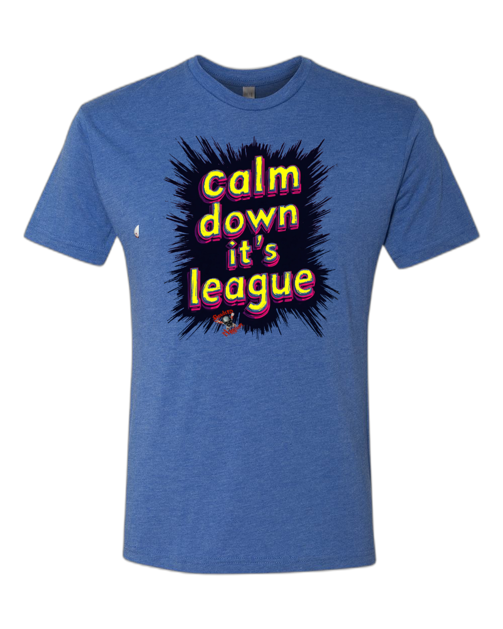 Calm Down It's League T-Shirt - Bowlers Asylum - World Elite Bowling - SRGBBFS - Storm Bowling - Roto Grip Bowling - 900 Global Bowling - Motiv Bowling - Track Bowling - Brunswick Bowling - Radical Bowling - Ebonite Bowling - DV8 Bowling - Columbia 300 Bowling - Hammer Bowling