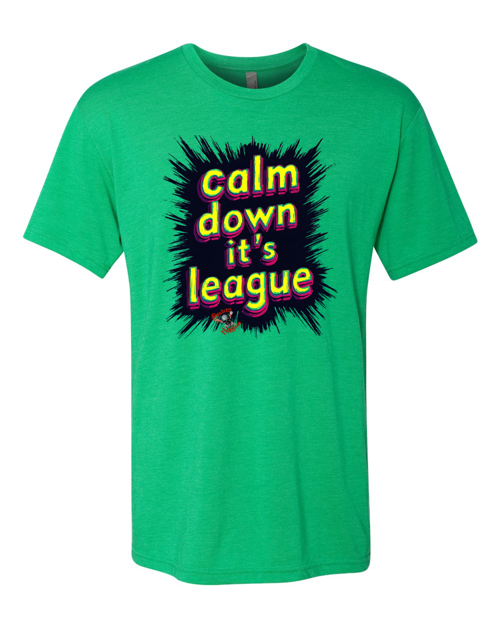 Calm Down It's League T-Shirt - Bowlers Asylum - World Elite Bowling - SRGBBFS - Storm Bowling - Roto Grip Bowling - 900 Global Bowling - Motiv Bowling - Track Bowling - Brunswick Bowling - Radical Bowling - Ebonite Bowling - DV8 Bowling - Columbia 300 Bowling - Hammer Bowling