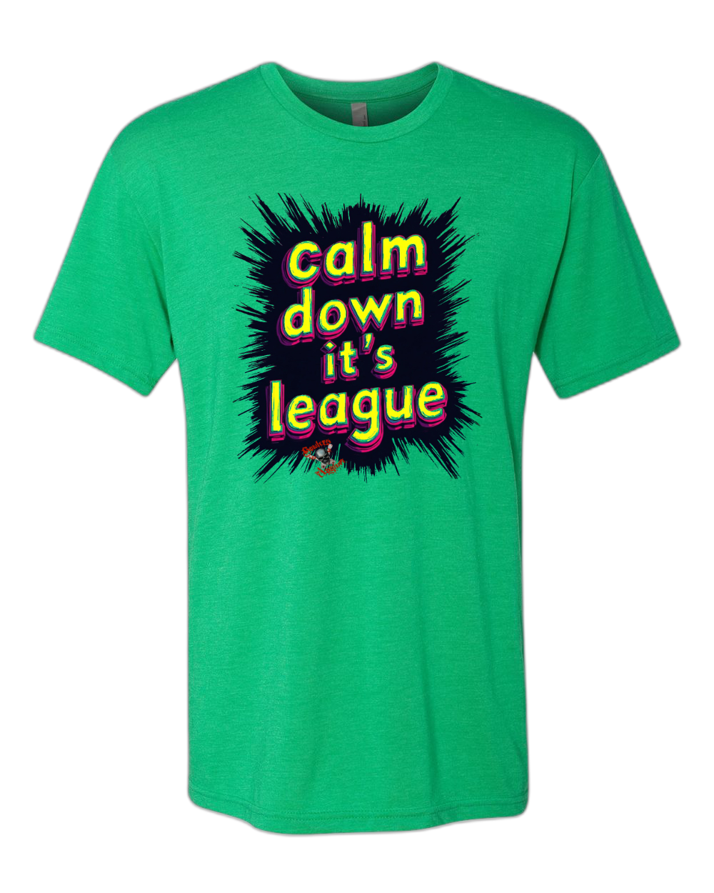 Calm Down It's League T-Shirt - Bowlers Asylum - World Elite Bowling - SRGBBFS - Storm Bowling - Roto Grip Bowling - 900 Global Bowling - Motiv Bowling - Track Bowling - Brunswick Bowling - Radical Bowling - Ebonite Bowling - DV8 Bowling - Columbia 300 Bowling - Hammer Bowling